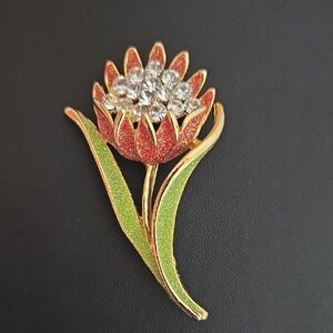 Vintage Flower Brooch